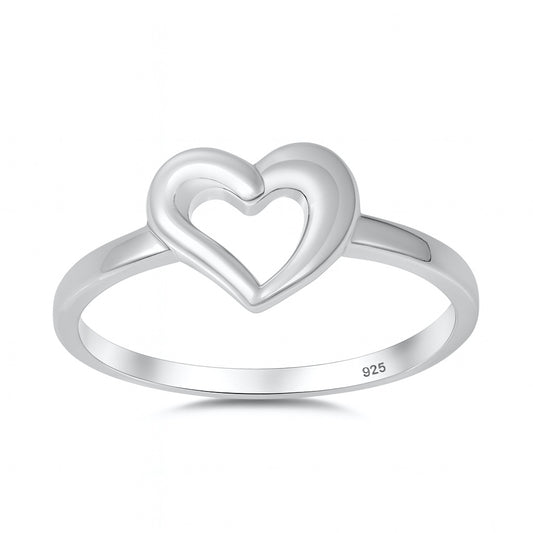 Silver Ring - Heart