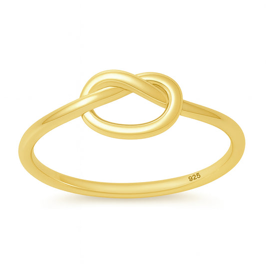 Silver Ring - Love Knot