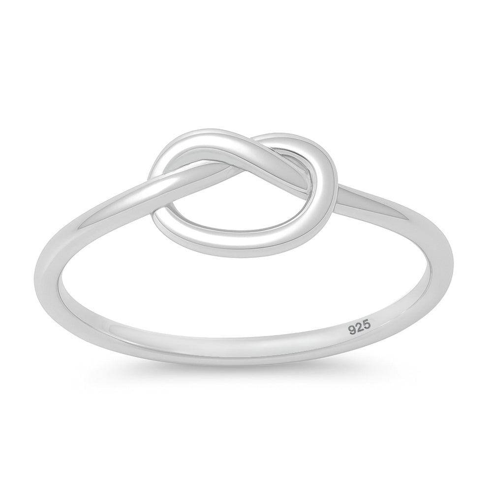 Silver Ring - Love Knot