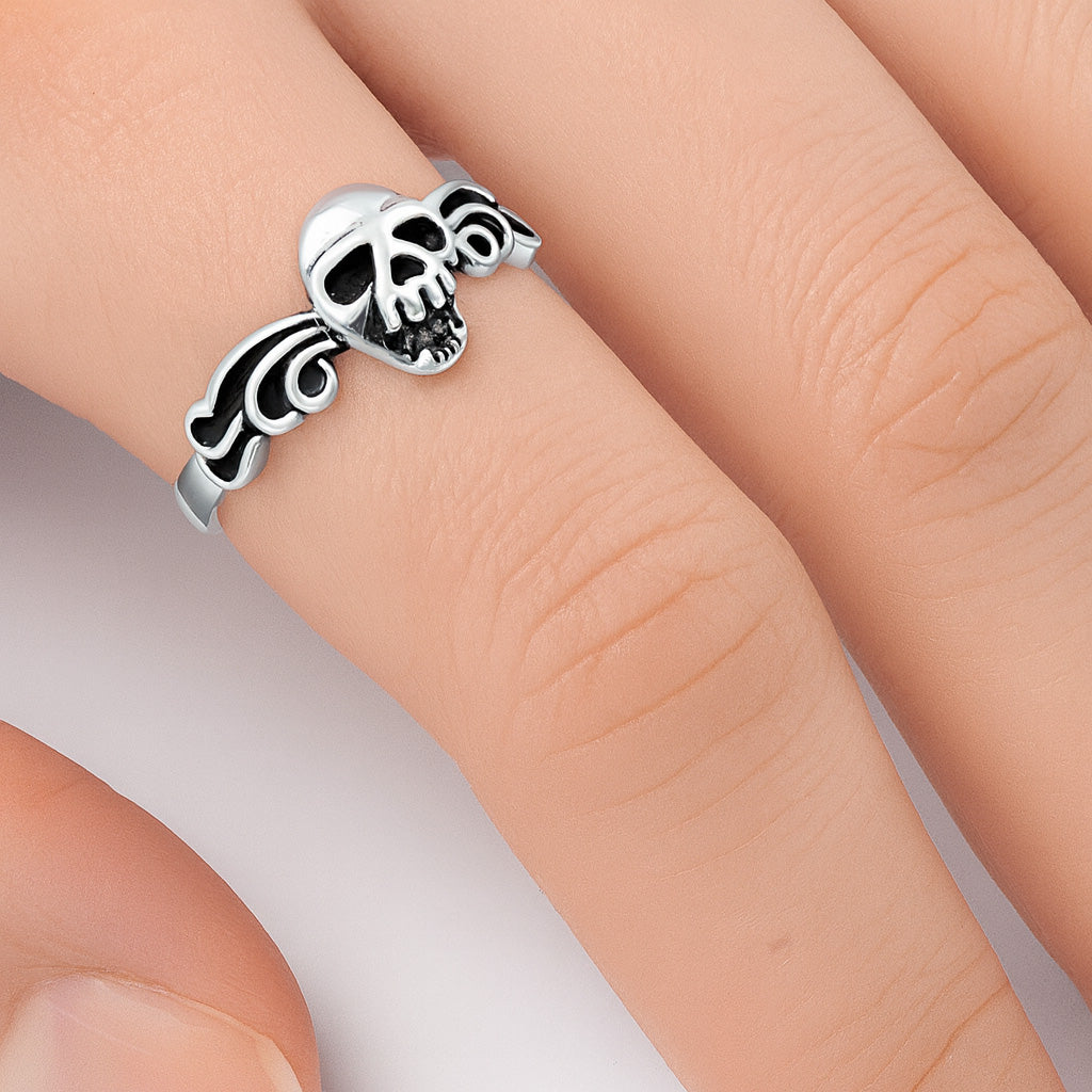 Silver Ring - Skull