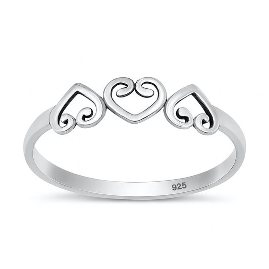 Silver Ring - Heart