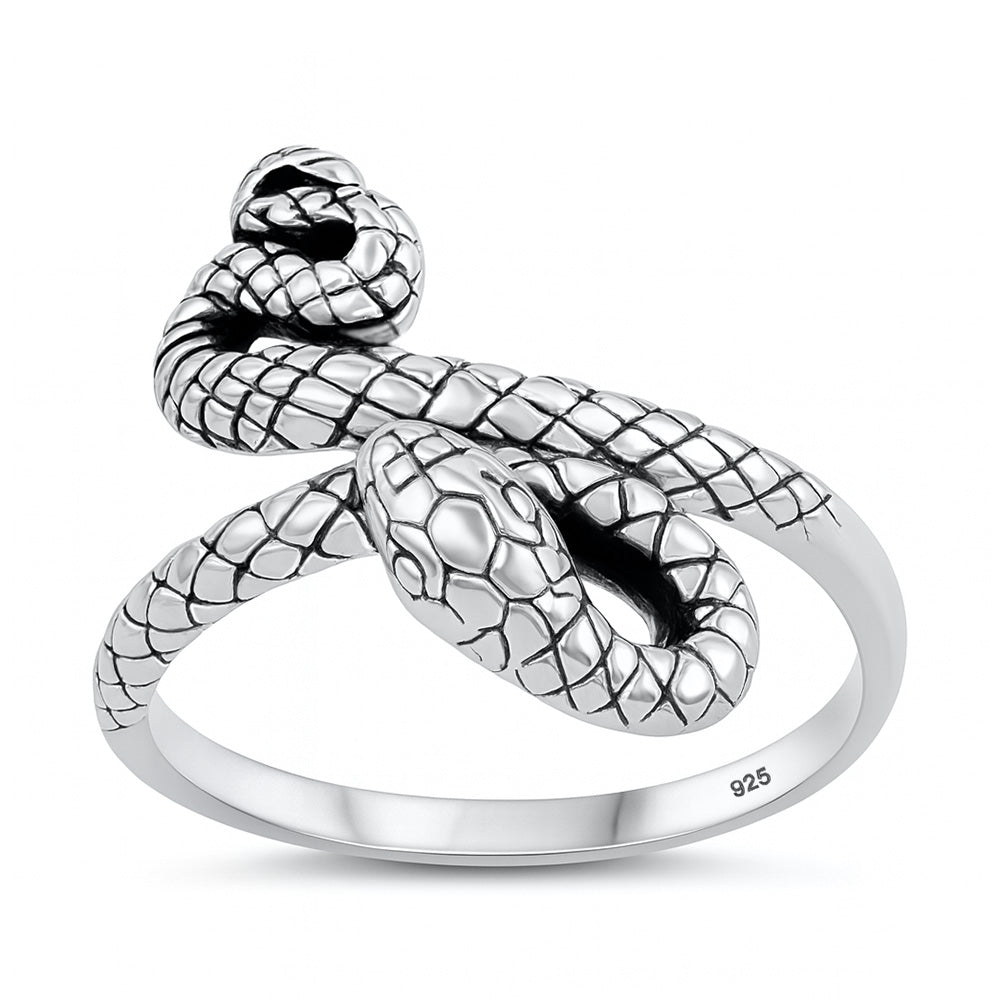 Silver Ring - Snake