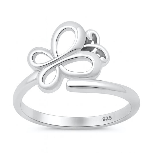 Silver Ring - Butterfly