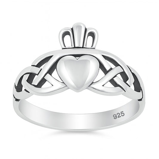Silver Ring - Claddagh Ring