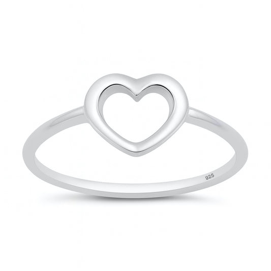 Silver Ring - Heart