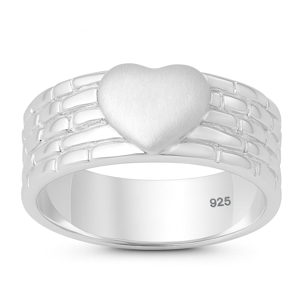 Silver Ring - Heart