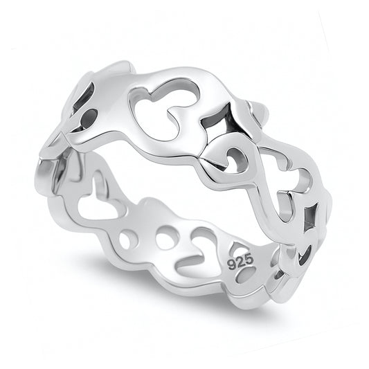 Silver Ring - Om Sign