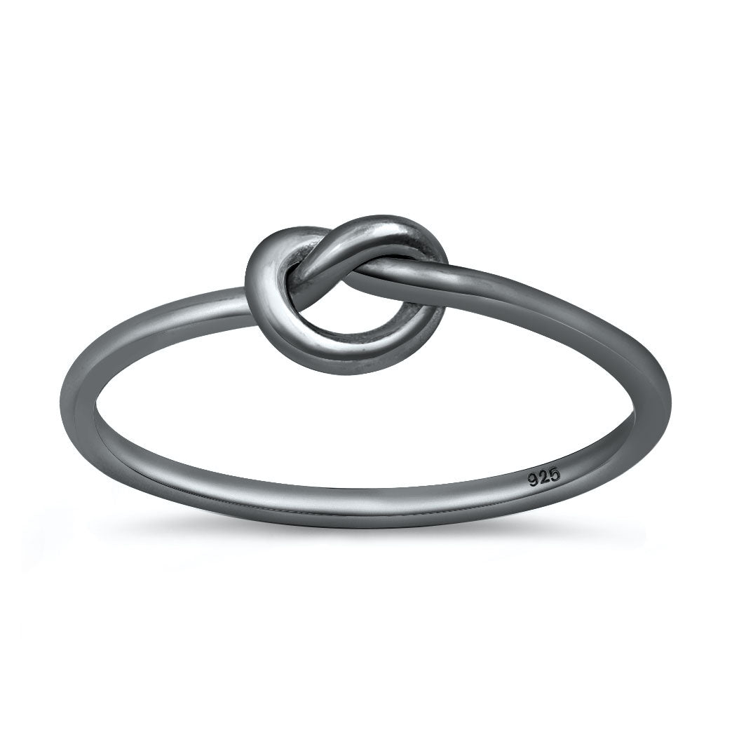 Silver Ring - Love Knot