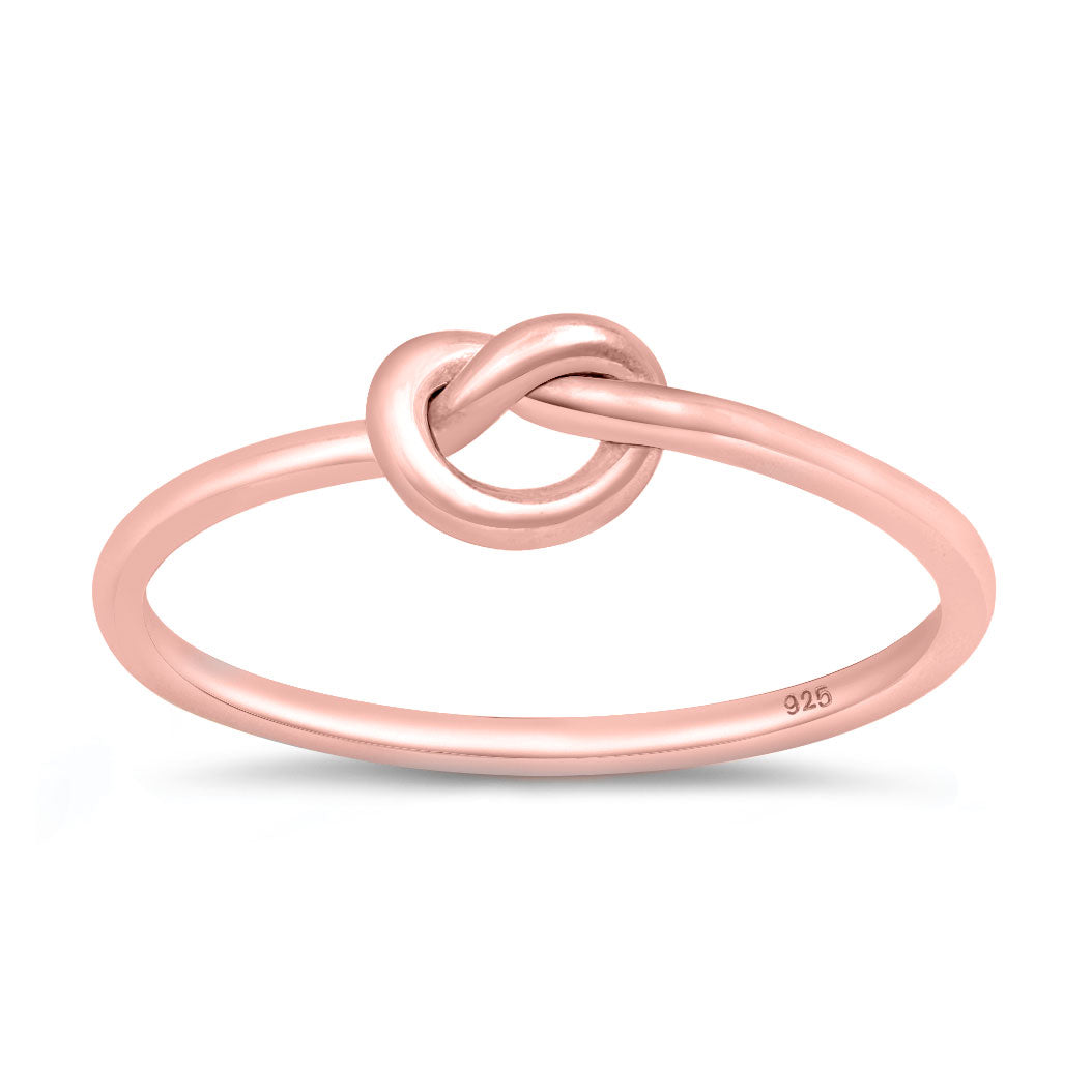 Silver Ring - Love Knot