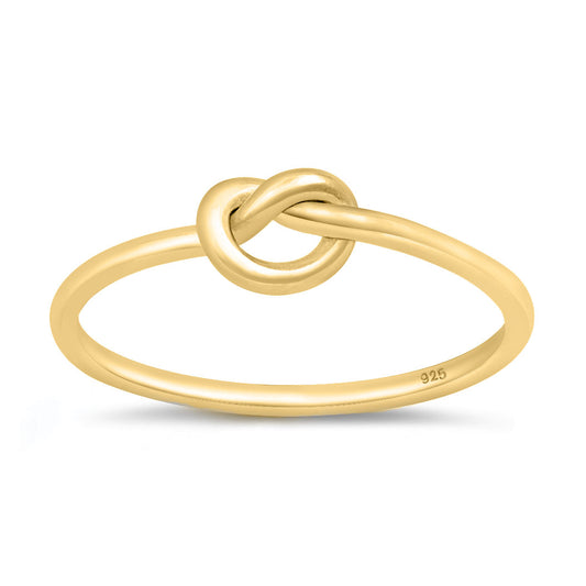 Silver Ring - Love Knot