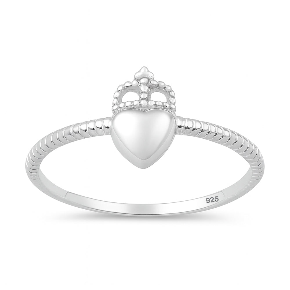Silver Ring - Heart