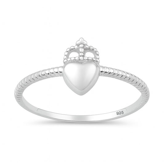 Silver Ring - Heart