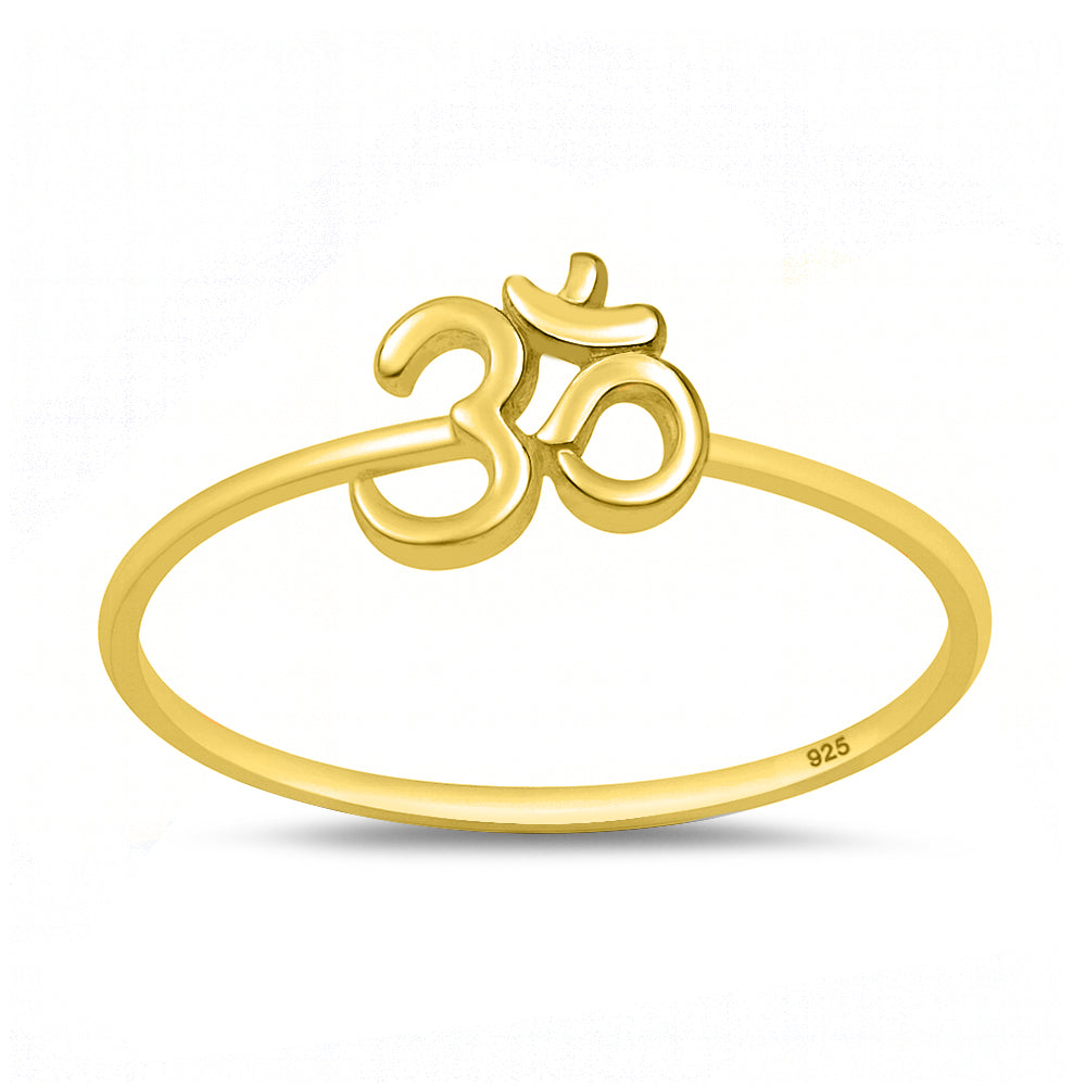 Silver Ring - Om Sign