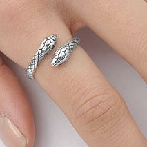 Silver Ring - Snake