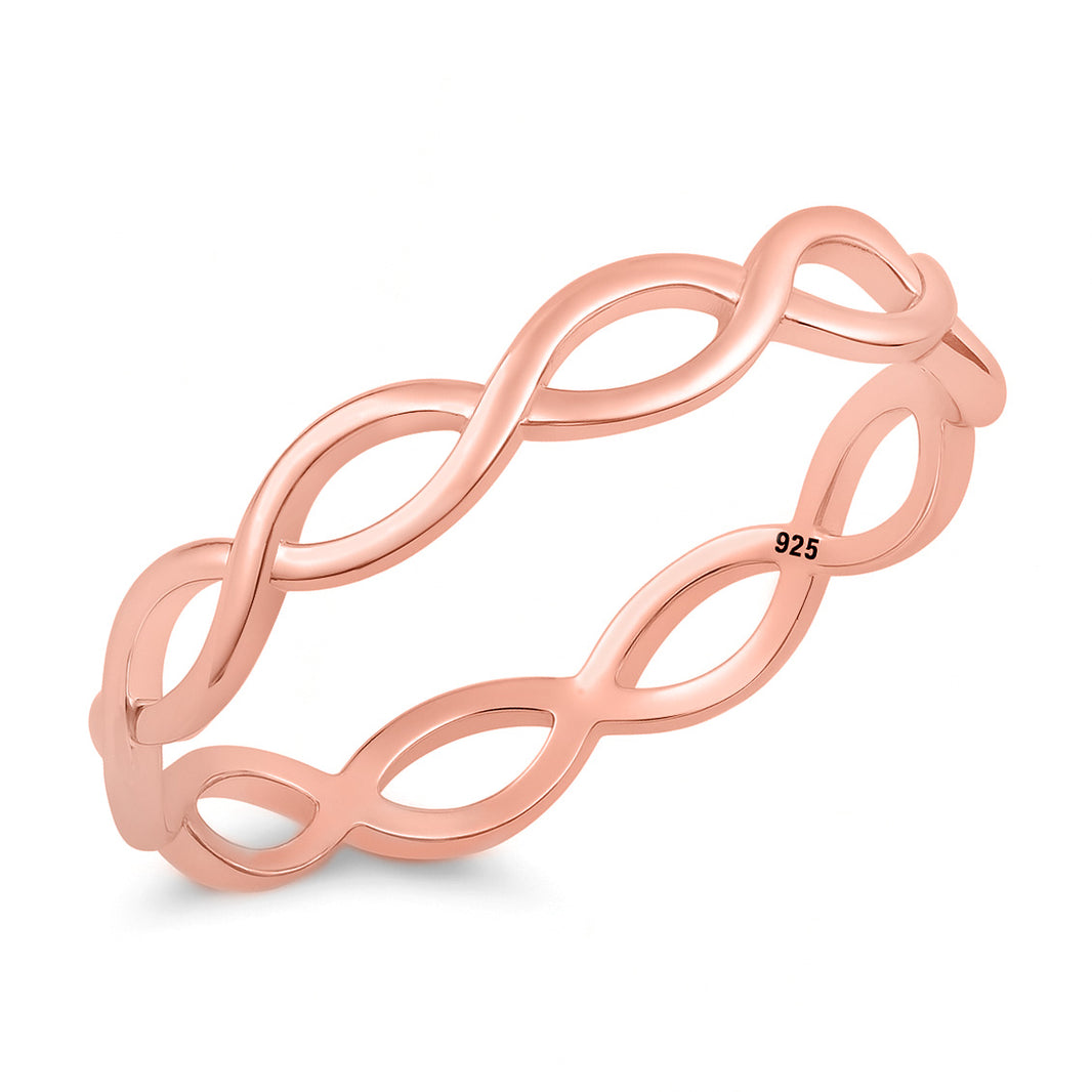 Silver Braid Ring