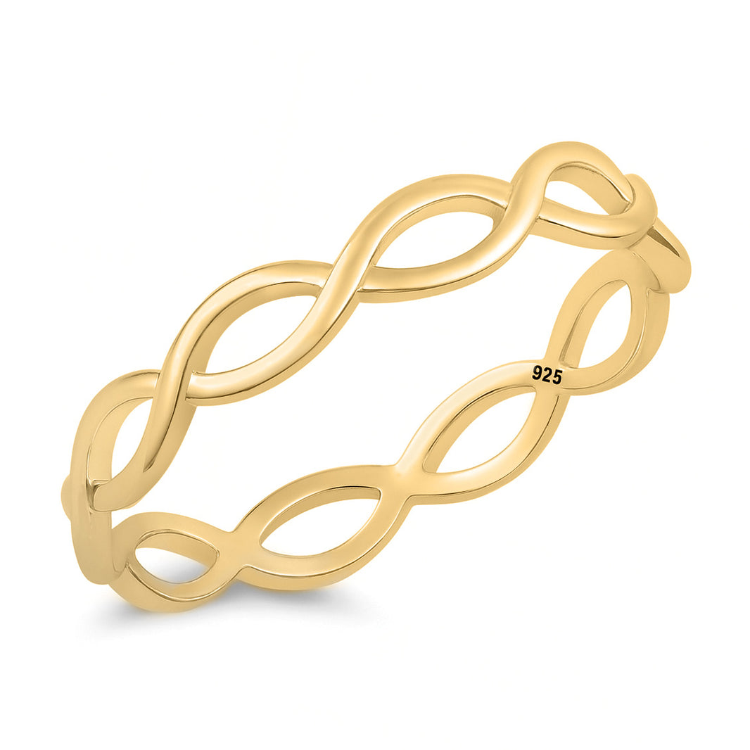 Silver Braid Ring
