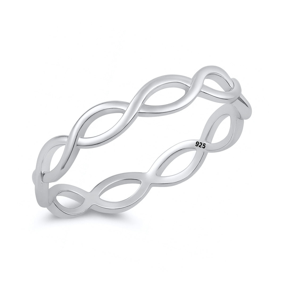 Silver Braid Ring