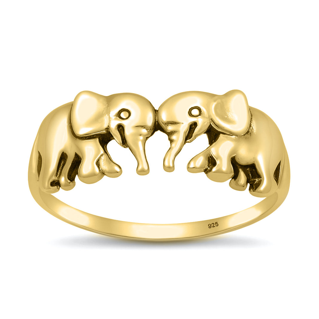 Silver Ring - Elephant