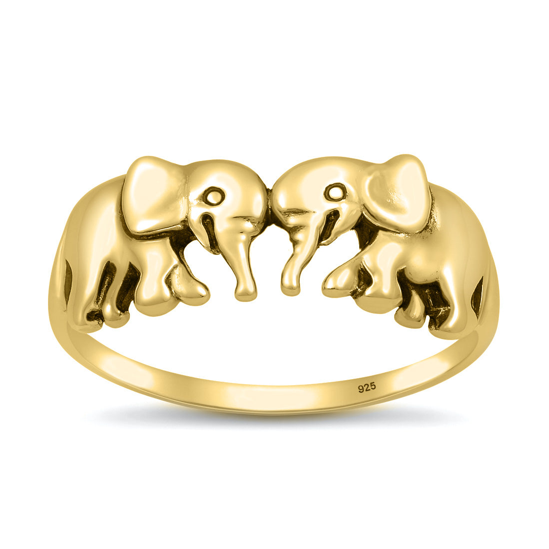 Silver Ring - Elephant