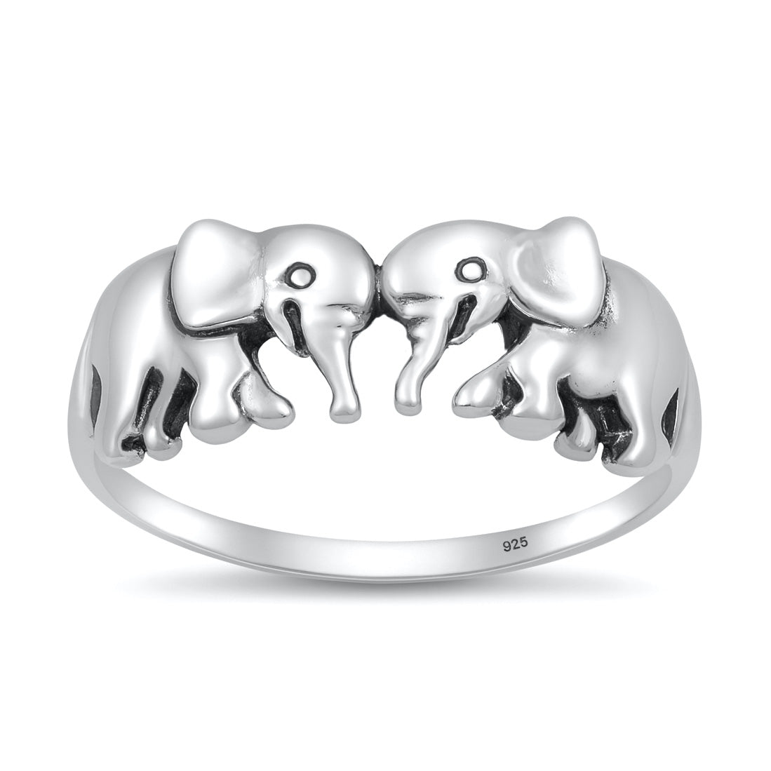 Silver Ring - Elephant
