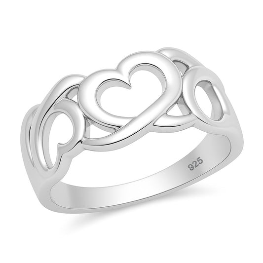Silver Ring - Heart