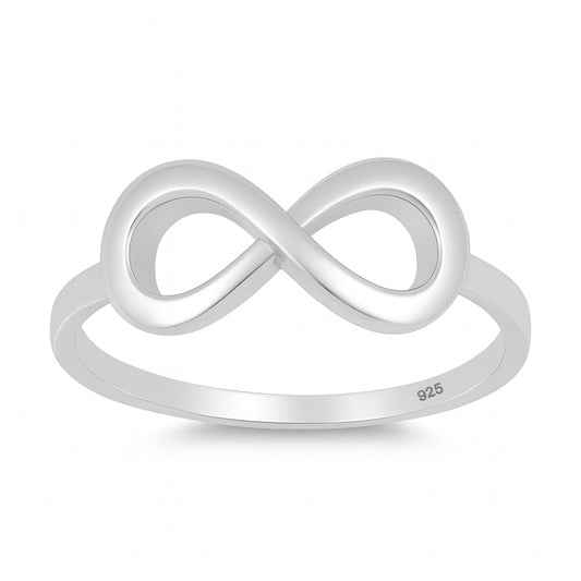 Silver Infinity Ring