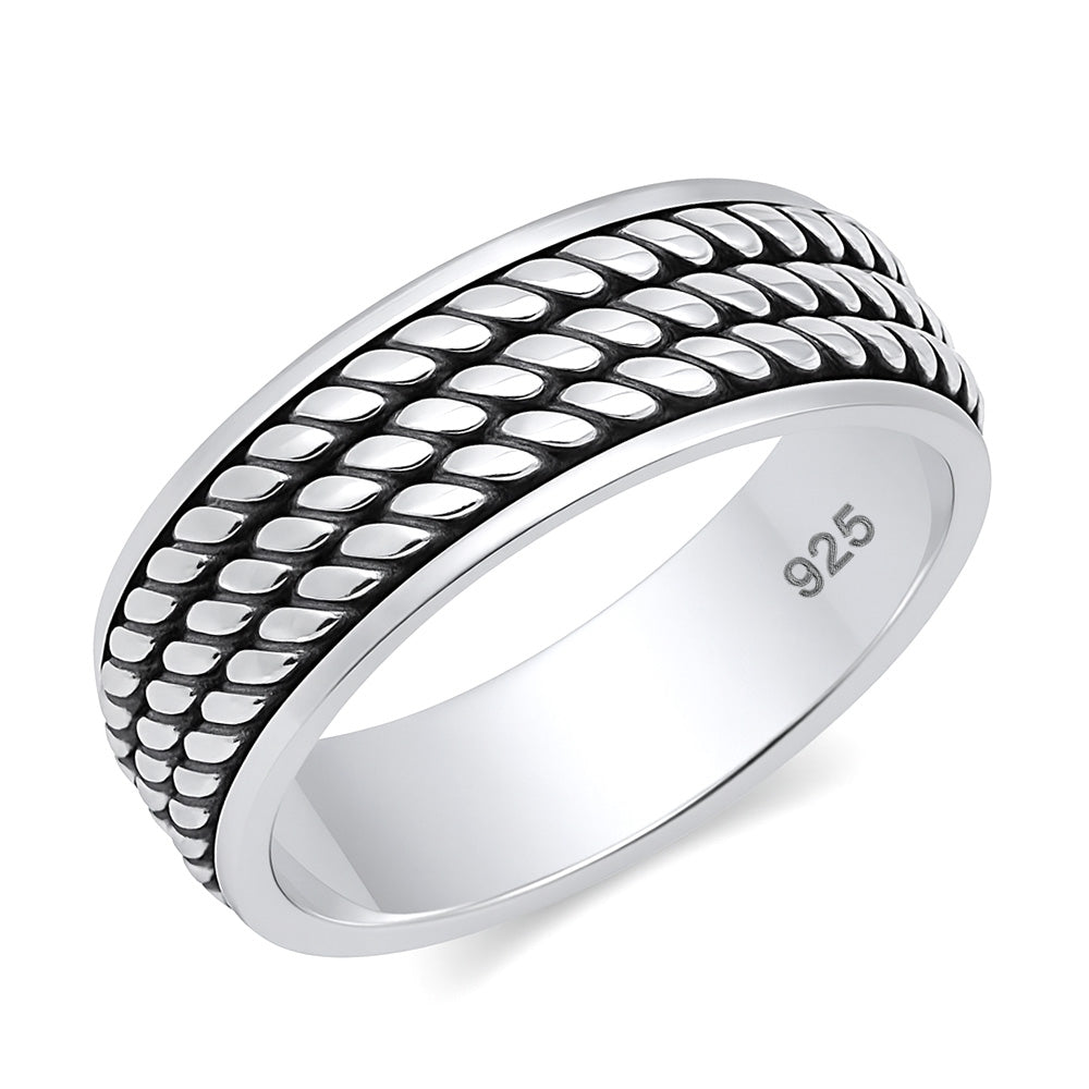 Silver Spinner Ring