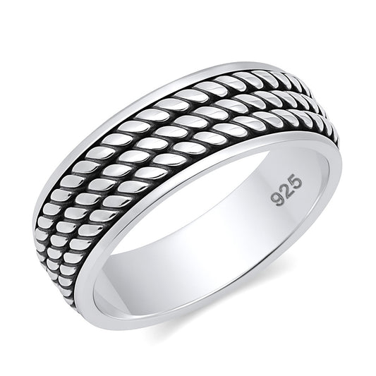 Silver Spinner Ring