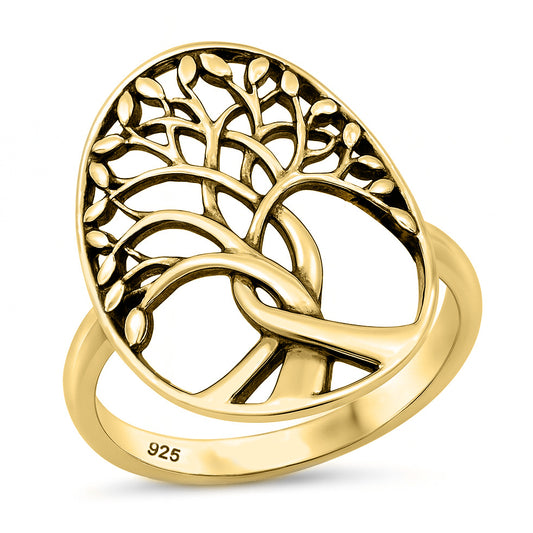 Silver Ring - Tree of Life