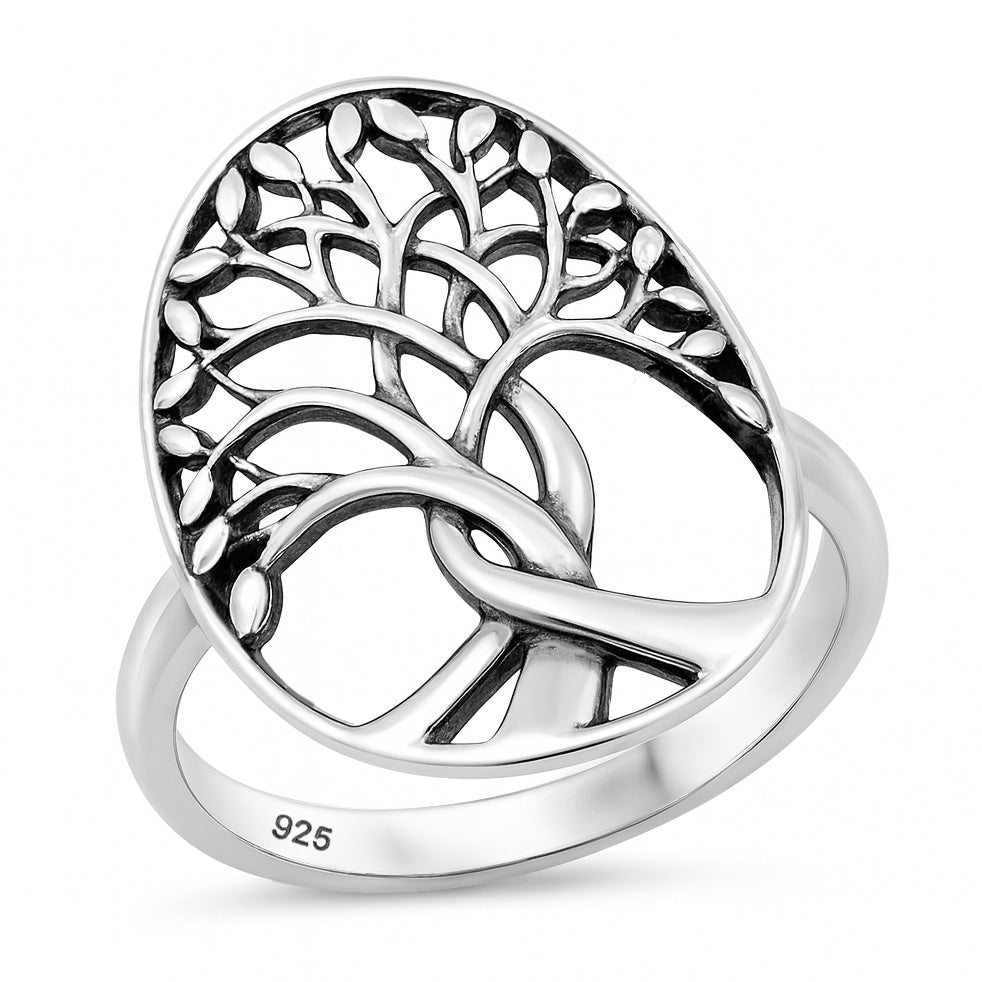 Silver Ring - Tree of Life