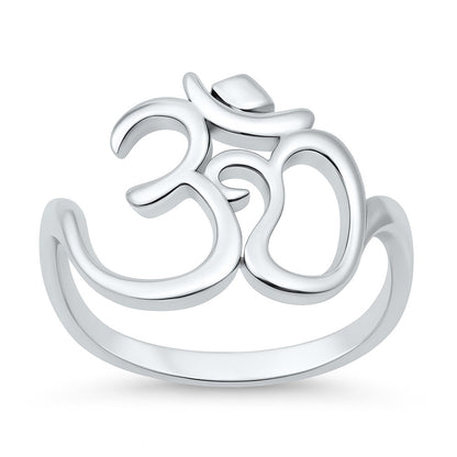 Silver Ring - Om Sign