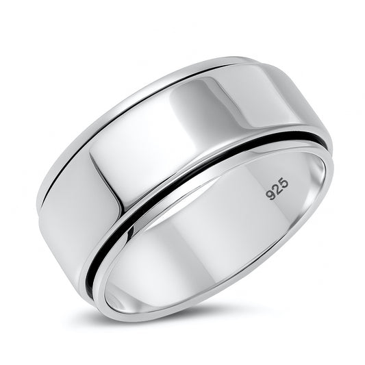 Silver Spinner Ring