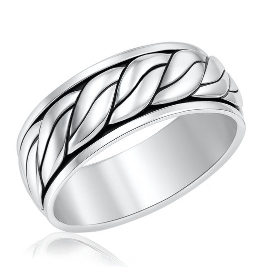 Silver Spinner Ring