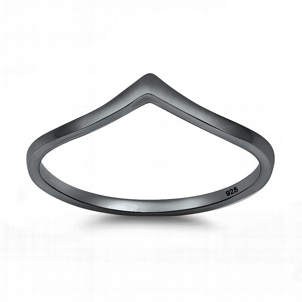 Silver Ring - V Shaped