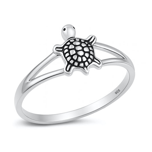 Silver Ring - Turtle