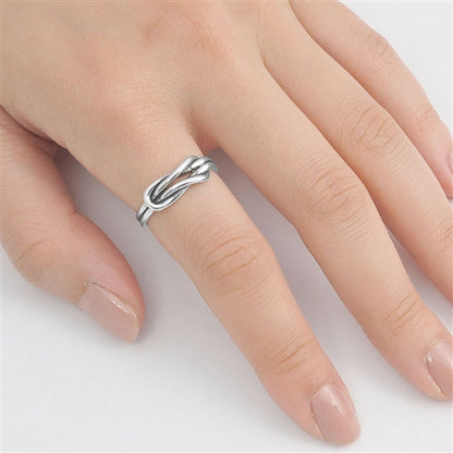 Silver Ring - Knot