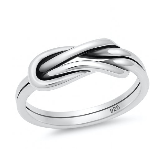 Silver Ring - Knot