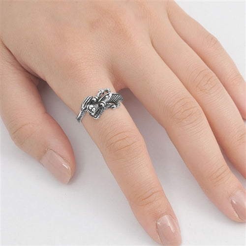 Silver Ring - Dragon