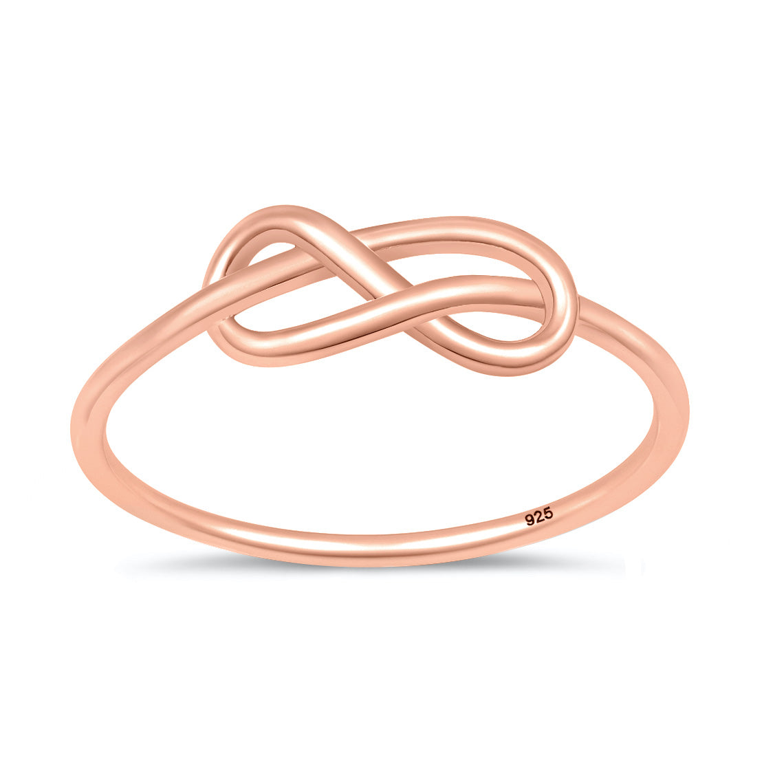 Silver Infinity Knot Ring