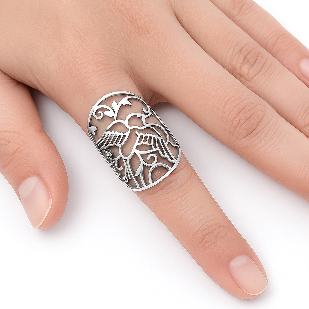 Silver Ring - Dove