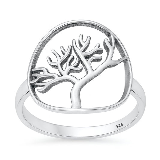 Silver Ring - Tree of Life