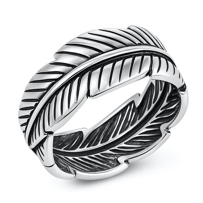 Silver Ring - Leaf