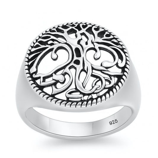 Silver Ring - Tree of Life