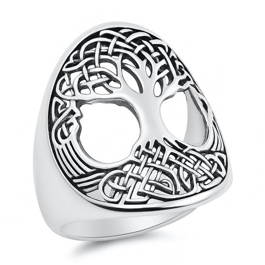 Silver Ring - Tree of Life