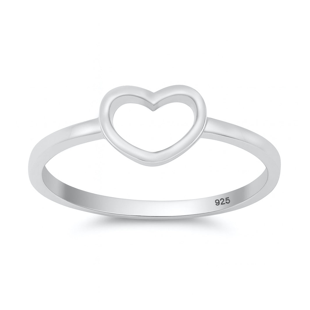 Silver Ring - Heart