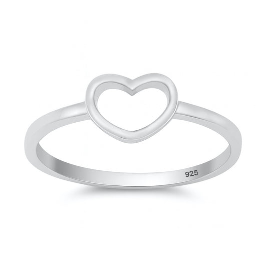 Silver Ring - Heart