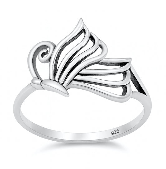 Silver Ring - Butterfly