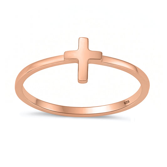 Silver Ring - Cross