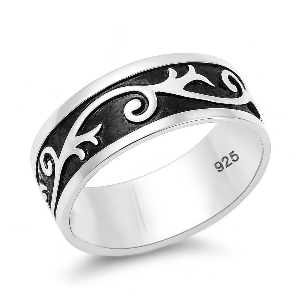 Silver Ring - Vines