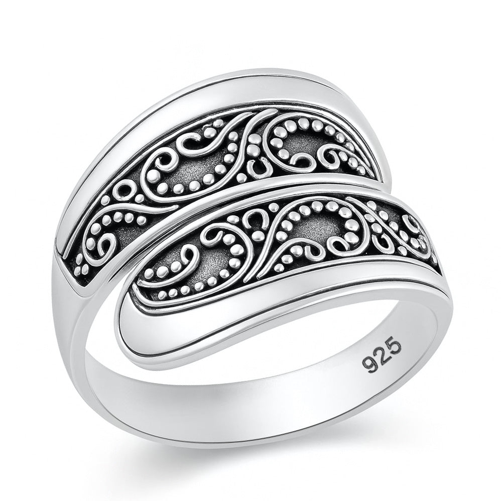 Silver Bali Ring